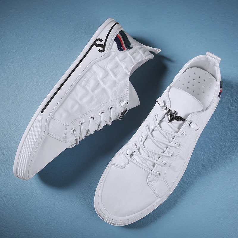 Мужские кроссовки с крокодиловым узором серия 2022 | Обувь