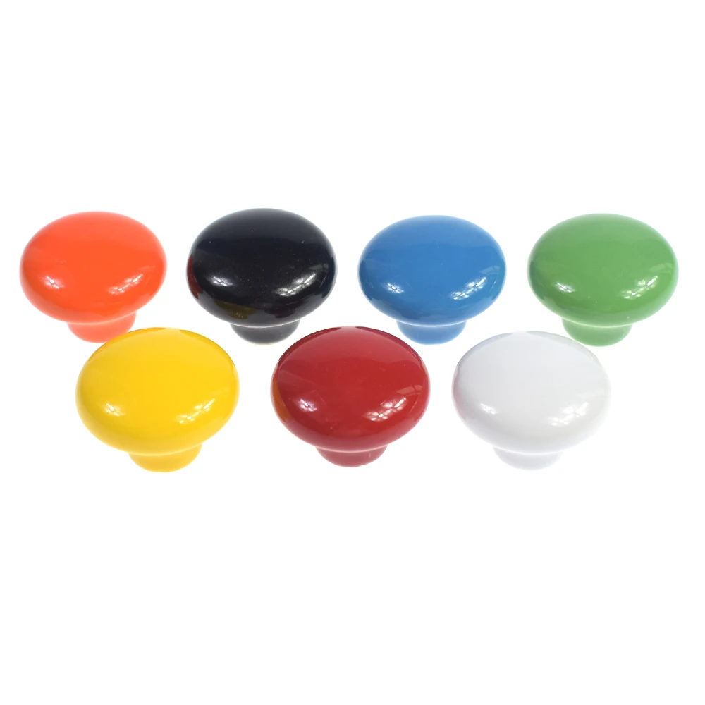 Цветная Керамическая Круглая ручка для шкафа ящика выдвижного мебели|knob drawer|knob