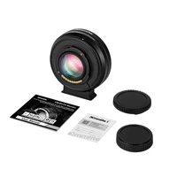 Commlite 071x Focal Reducer Electronic Auto Focus Lens Adapter Compatible with Canon EFEF-S Lens to FUJIFILM FX-Mount Camera