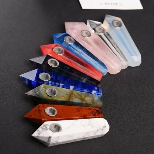 Натуральный кварцевый кристаллический наконечник искусственный обелиск