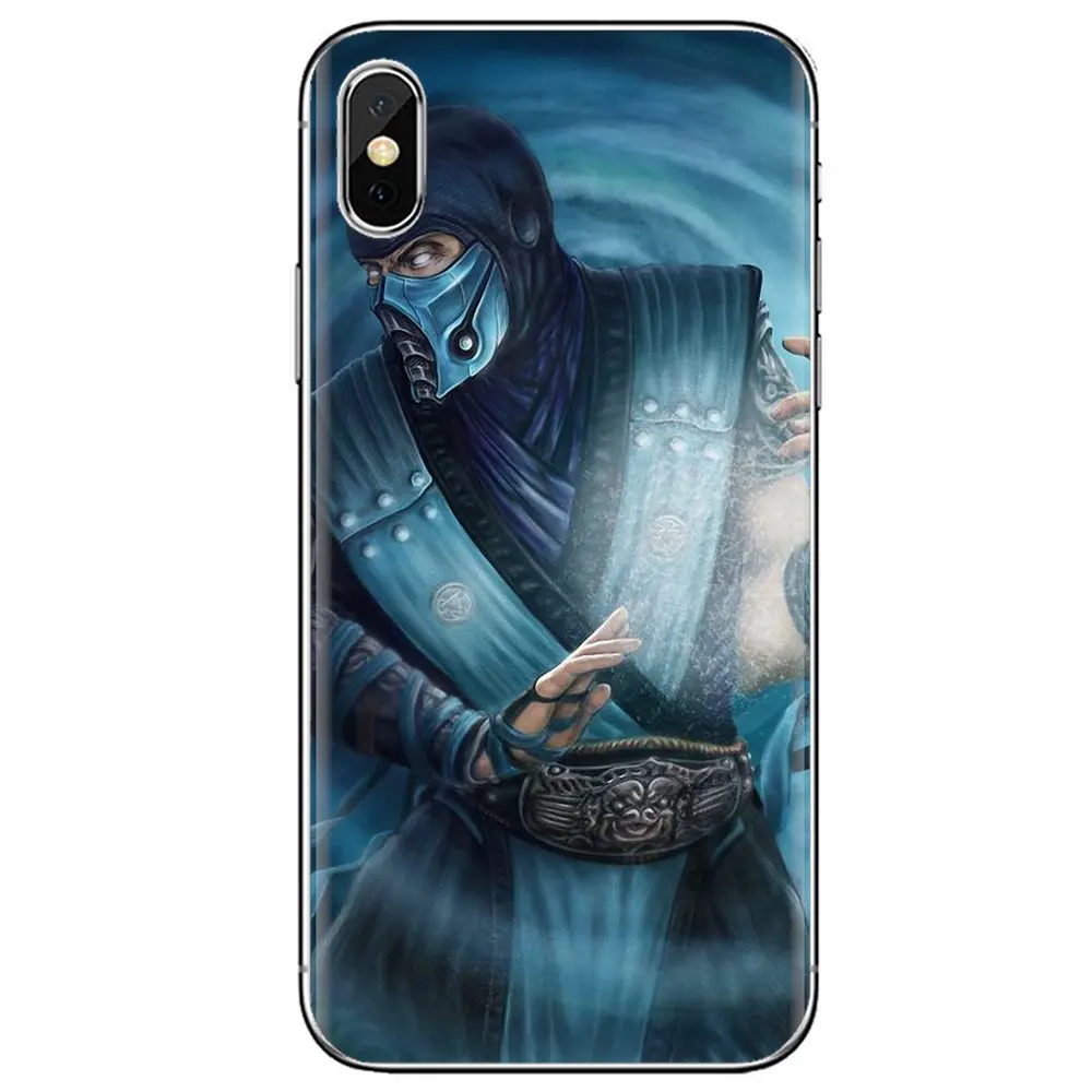 Силиконовый чехол для телефона Mortal Kombat Sub zero Ninja Games Xiaomi Mi3 Mi4 Mi4i Mi4C Redmi Note 2 3 3S Pro 5