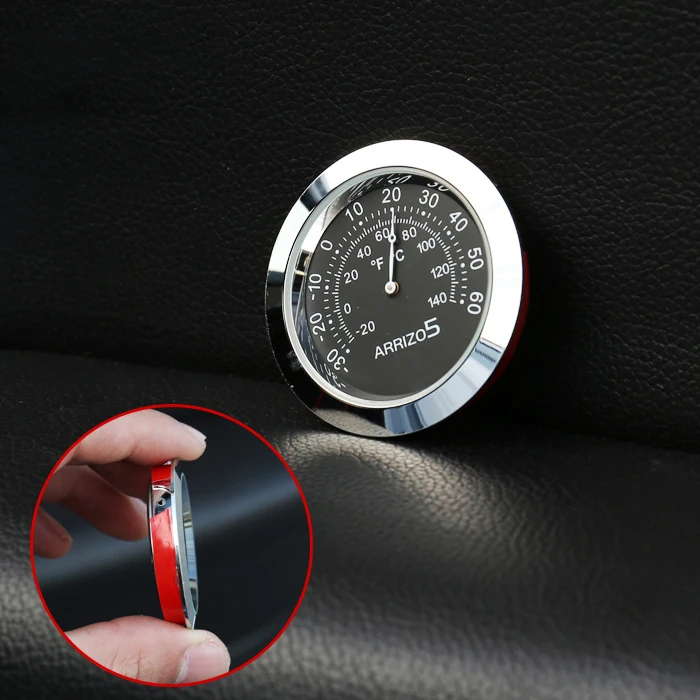 1pcs Для Защитные чехлы для сидений, сшитые специально для Chery ARRIZO5 ARRIZO 5 нажатием одной кнопки Пуск термометр модифицированный автомобильный украшение-термометр автомобильные аксессуары - Цвет: 1pcs