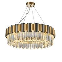 led e14 modern stainless steel crystal hanging lamps gold pendant lights pendant lamp pendant light for dinning room foyer