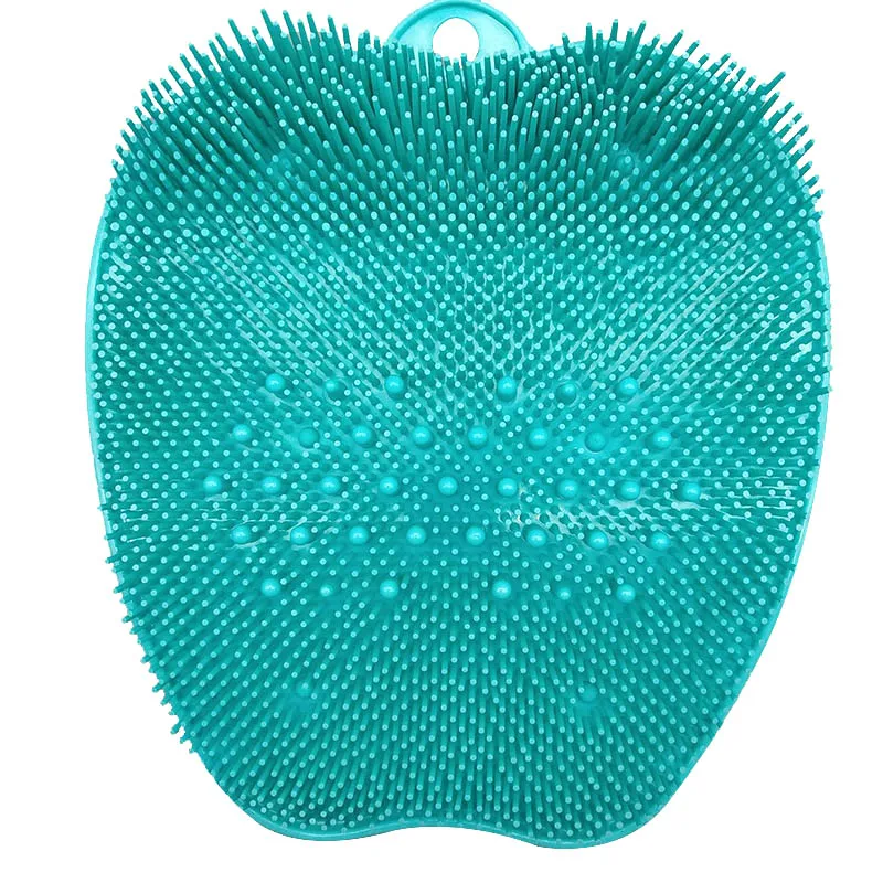 Недавно скребок для ног Массажный коврик душа щетка стоп нежной глубокой чистки