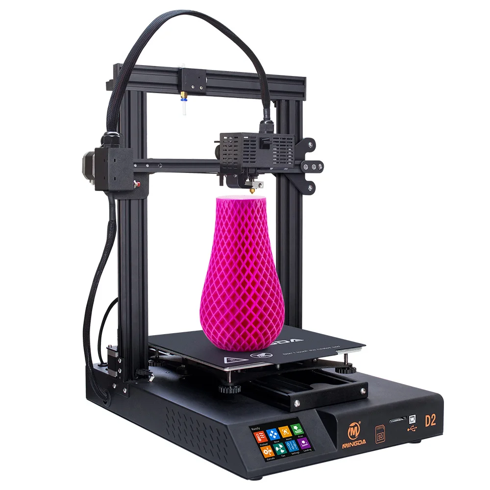 230x230x260mm MINGDA D2 3D Printer Touch Screen Print with proximal extruder Kit | Компьютеры и офис