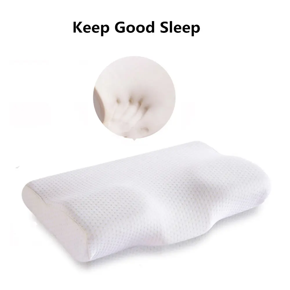 

Memory Foam Pillow Orthopedic Latex Magnetic Neck Pillow Slow Rebound Memory Pillow Butterfly Shaped Pillow Health Cervical Neck
