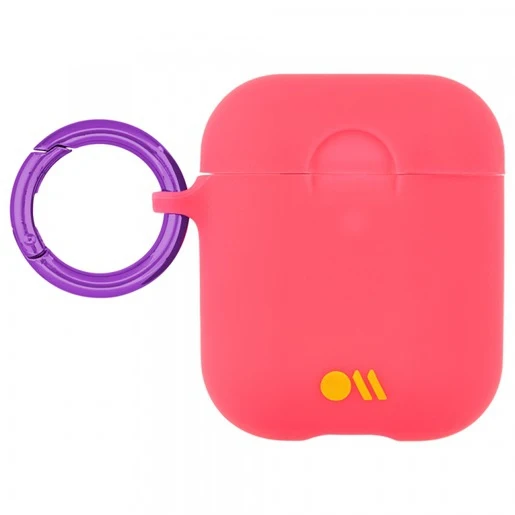 Чехол Case-Mate AirPods Hook Ups Case&ampNeck Strap с возможностью беспроводной зарядки и шнурок для