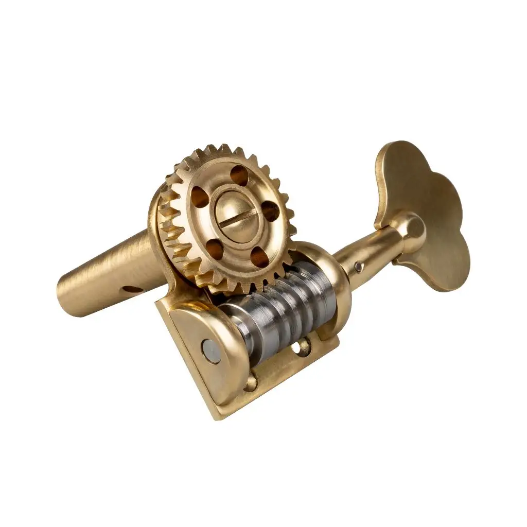 

NAOMI 4PCS/1 Set German Style 3/4 4/4 Double Bass Tuners Single Machine Head Deluxe Upright Bass Head
