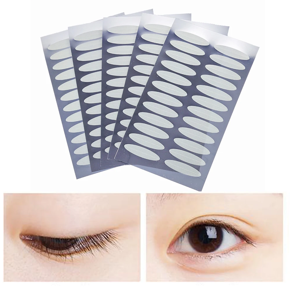 24 пары/лист невидимые двусторонние наклейки для век|Инструменты век| |