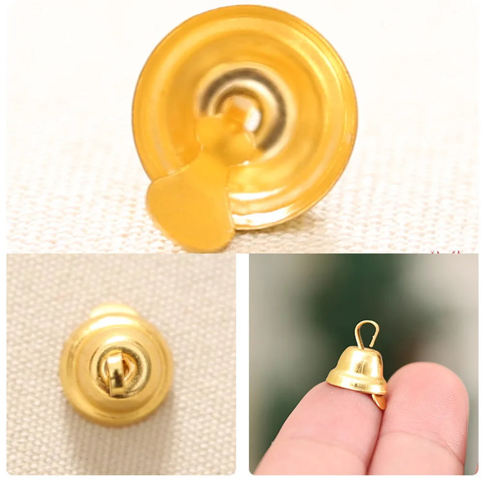 20 шт./компл. колокольчики золото 11 мм Ювелирные наборы с маленьким свободные