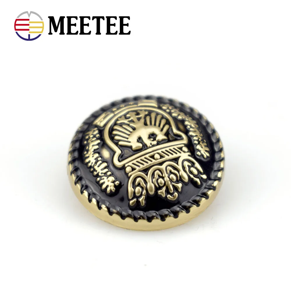 20 штук брендовые рубашки с металлическими пуговицами золотистый и черный