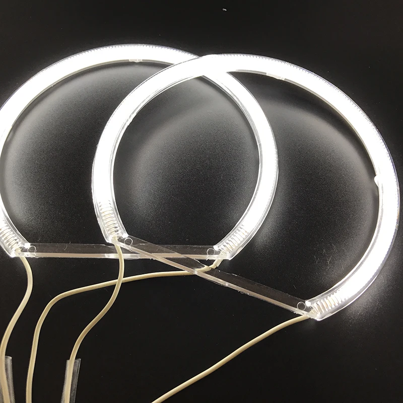 

3 years warranty Hight quality 4x131mm CCFL Angel Eyes Kit Warm White Halo Ring For BMW 3 5 7 Series E36 E38 E39 E46 Demon Eye