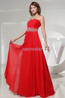 free shipping brides maid maxi dresses long 2016 chiffon one sholder plus size red long dress designer couture evening gowns