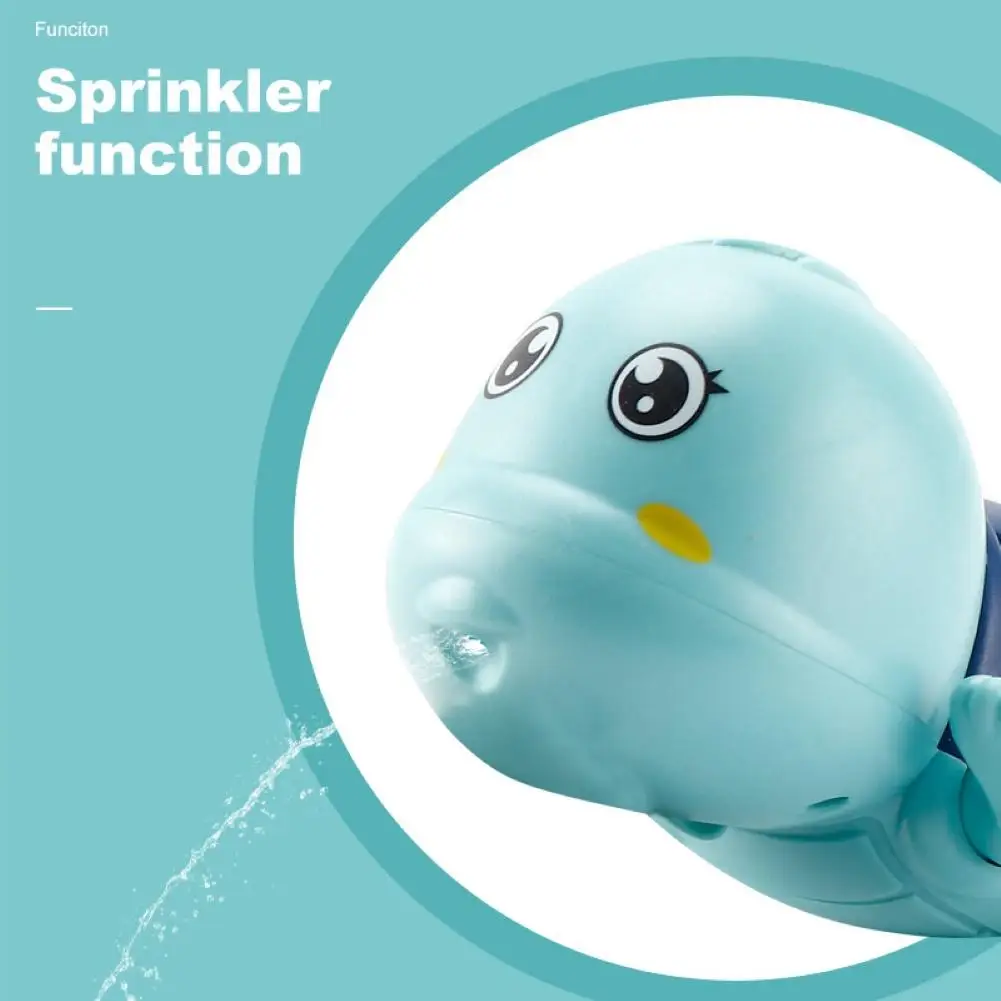 3Pcs Cute Wind Up Clockwork Turtle Baby Shower Bath Toy Bathroom Water Play Game