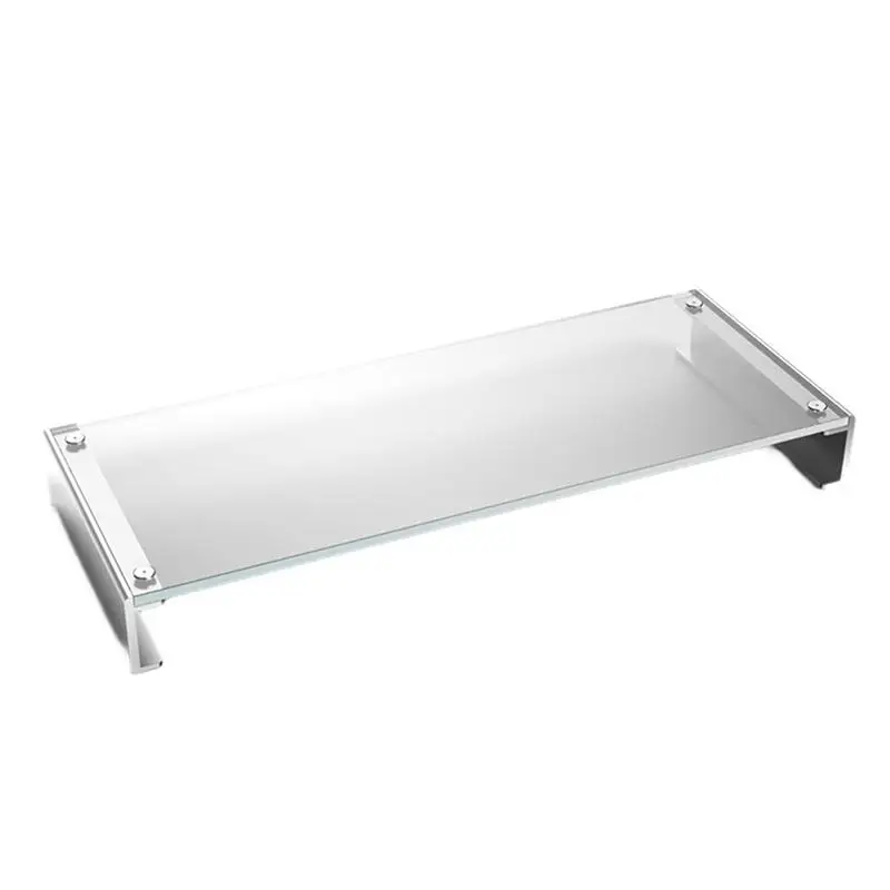 

Поднимающийся держатель для монитора компьютера, 1 шт., подставка для хранения клавиатуры на рабочем столе