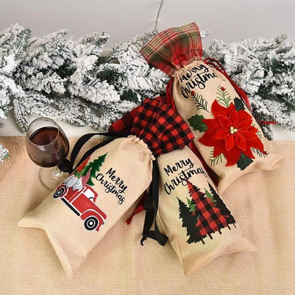 Костюм красного вина модный Рождественский Декор изысканный узор праздничная