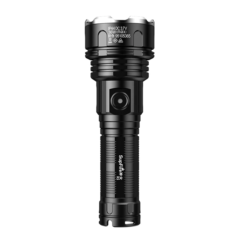 Comprar SupFire-Linterna Potente R3 Cree Xhp90 De 36W, Linterna Recargable Por USB, 5 Modos, Lo Mejor Para Acampar Y Pescar, 2021