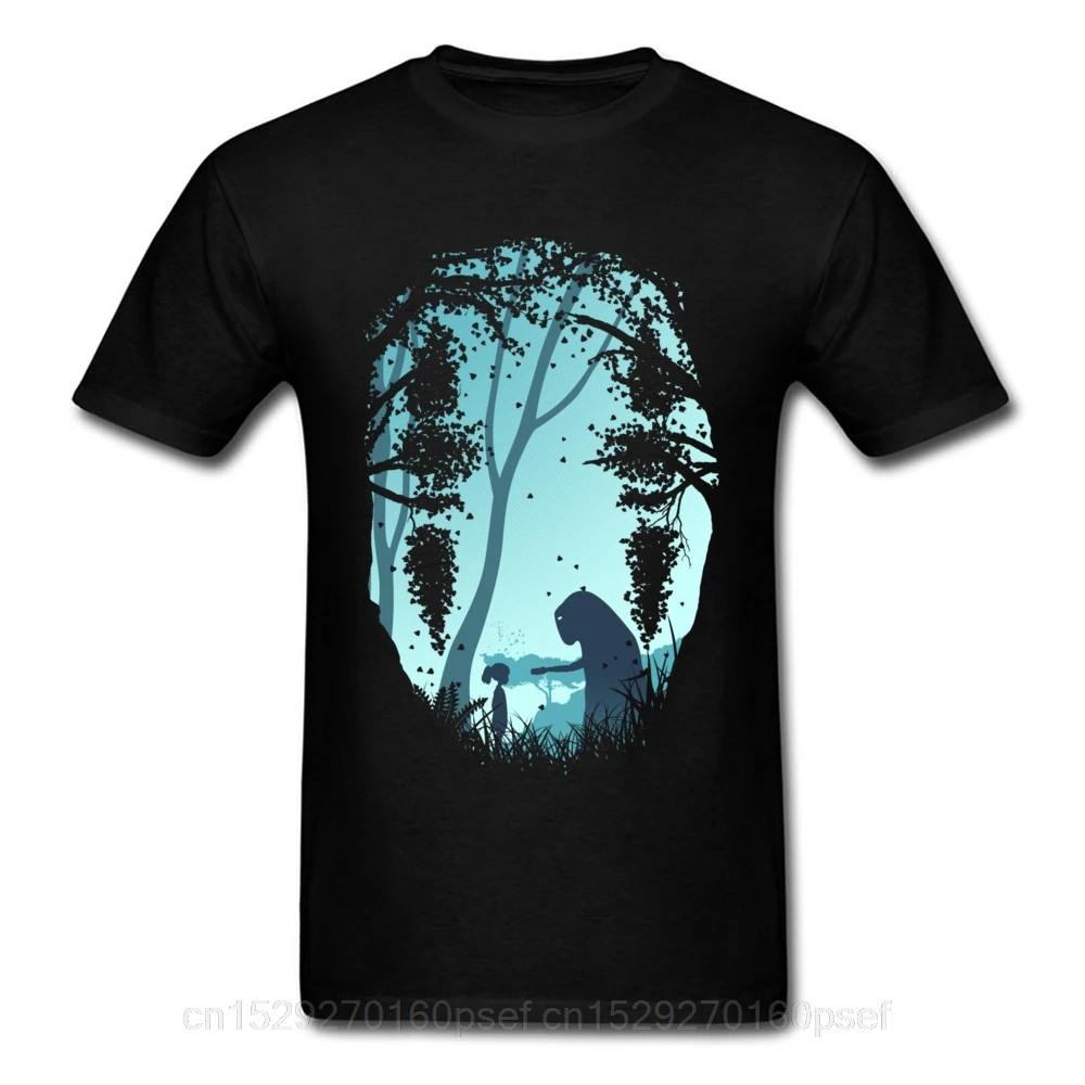 

Футболка мужская с рисунком из мультфильма «одинокий дух»