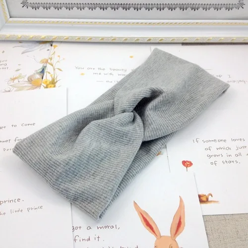 1 шт. модная спортивная повязка на голову новый тюрбан однотонные повязки ткань