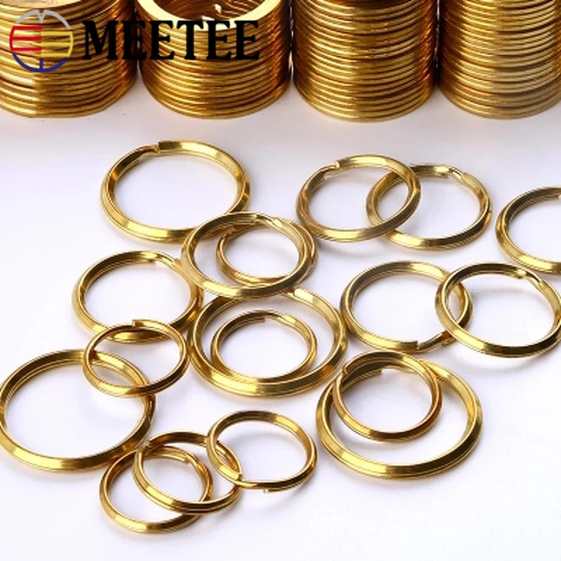 Meetee 5/10 шт. 20 35 мм чистая медь хомут с круглым воротником для мальчиков и девочек Kry