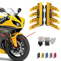 with logo for kawasaki z250 z 250 motorcycle mudguard front fork protector guard block front fender anti fall slider accessories