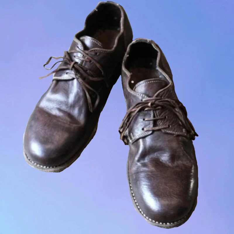 

Туфли мужские из ПУ кожи, повседневные универсальные, на шнуровке