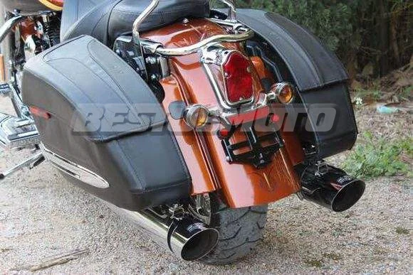 Мотоциклетная алюминиевая красная надгробная задняя фара для Harley Chopper Bobber Custom