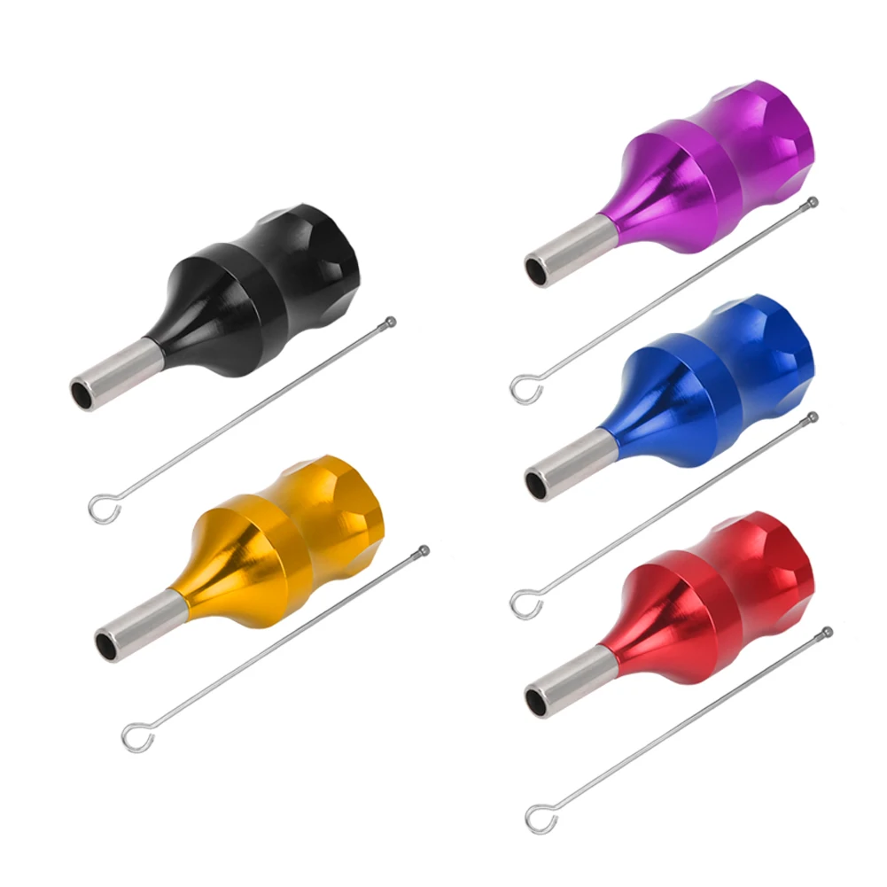 Картридж из алюминиевого сплава 28 мм иглы для татуировок|Аксессуары татуажа| |