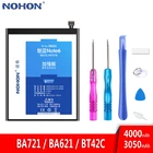 NOHON батарея для Meizu Meilan M6 M5 M2 Note 6 5 2 BA721 BA621 BT42C запасная батарея Note6 Note5 оригинальная Мобильная батарея
