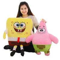 40 100cm soft plush animal sponge starfish plush stuffed toy kawaii baby pillow cartoon doll cotton pad kids girls gifts