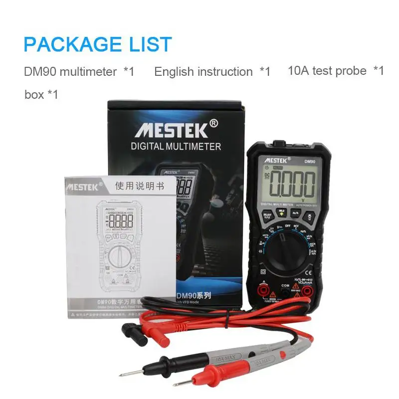 Цифровой мультиметр NCV 6000 отсчетов автоматический выбор диапазона измеритель