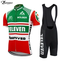 classic team cycling jerseys 2020 pro customized mtb bike clothing summer bib shorts bicycle sets top gel pad shockproof