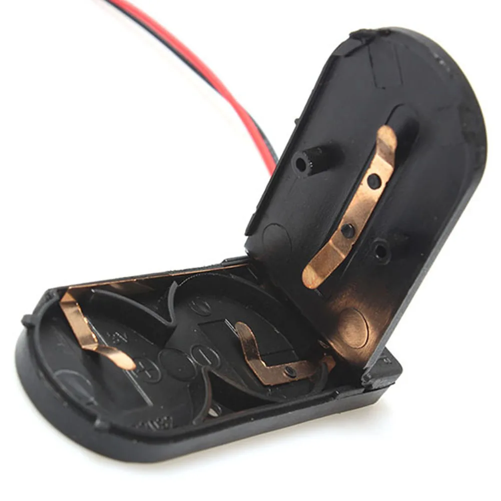 2/5 шт CR2032 Кнопка сотового Батарея гнездо держатель чехол Обложка с вкл/выключения