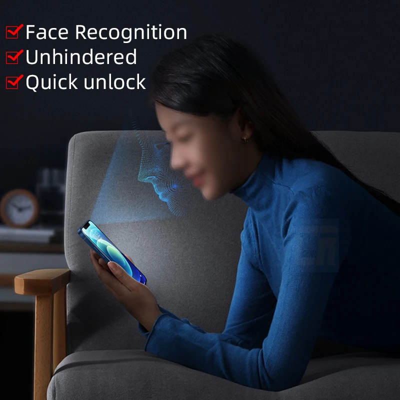 1-3Pcs Frosted Protective Tempered Glass for iPhone 11 12 Pro X XR XS MAX Screen Protector for iPhone 14 13 Pro Mini Matte Glass