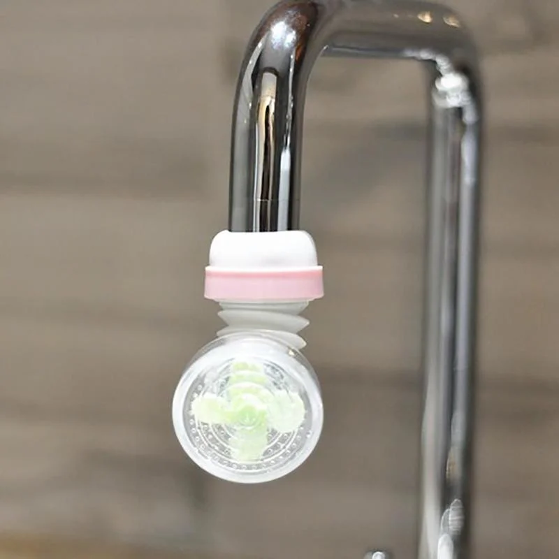 

360 Degree Adjustable Flexible Kitchen Faucet Tap Extender Save Water Splash-Proof Outlet Shower Head Sprink