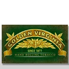 Металлический жестяной плакат с изображением табака Золотой Вирджинии