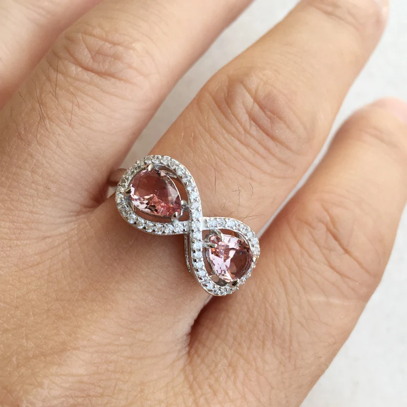 Женское кольцо с зултанитом CSJ ювелирное изделие из стерлингового серебра 925