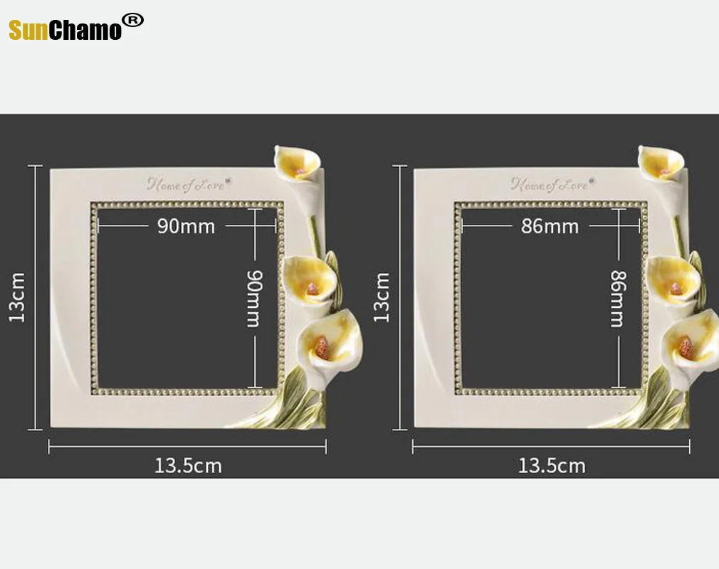Европейские настенные наклейки из смолы креативные Современные Простые на