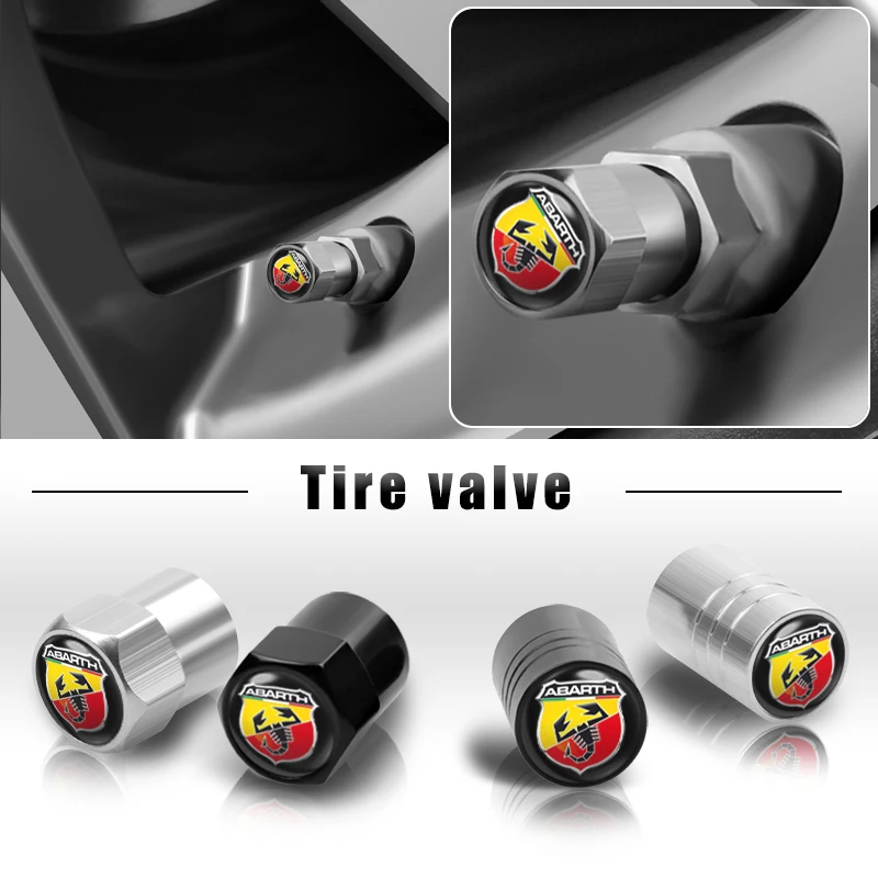 Металлическая Эмблема скорпиона для стайлинга автомобиля 4 шт. колпачки стержней