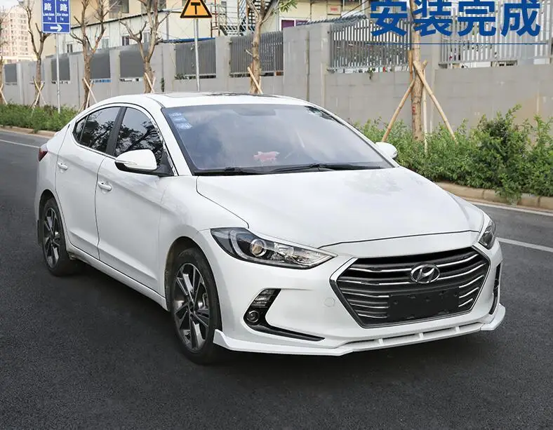 Для Hyundai Elantra Body kit спойлер 2016 2018 для EC ABS задний передний бампер диффузор защитные