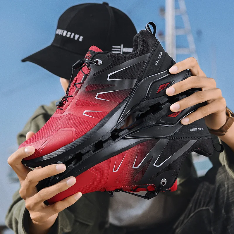 

Spring Autumn New Arrival Outdoor Shoes Solomon Big Size 50 Fashion Waterproof Hiking Shoes Brand Sneakers Walking Mens Trainers