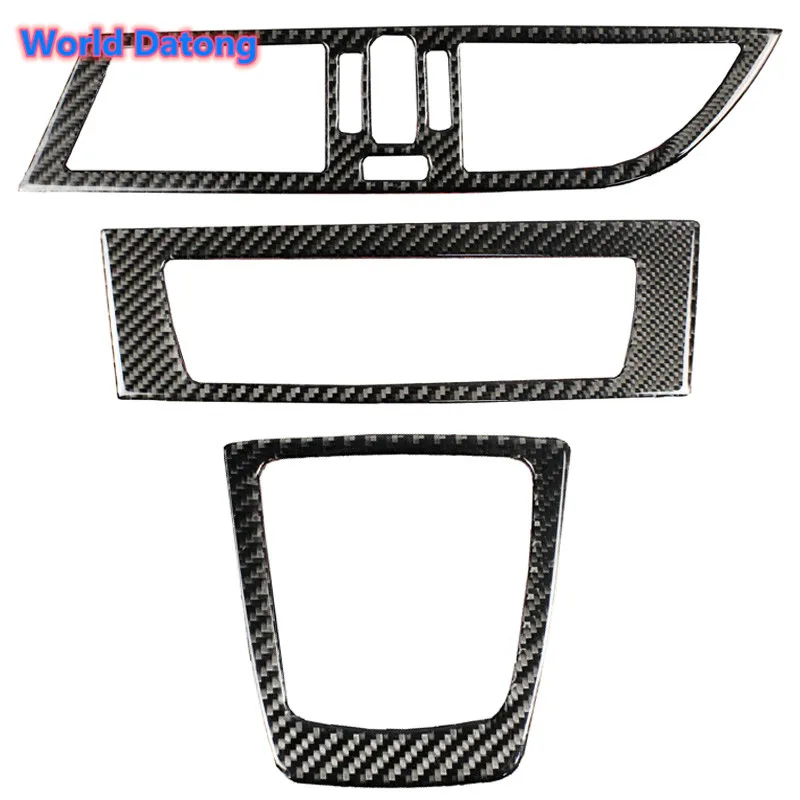 Really Carbon Fiber Black Interior Decroation Cover Trims For BMW Z4 E89 2009-2015 Pure black accessories | Автомобили и