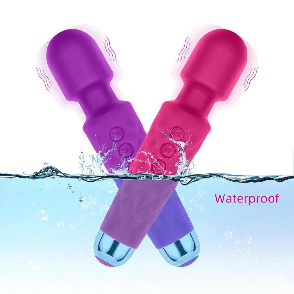 Беспроводной фаллоимитатор AV вибратор волшебная палочка для женщин Стимулятор