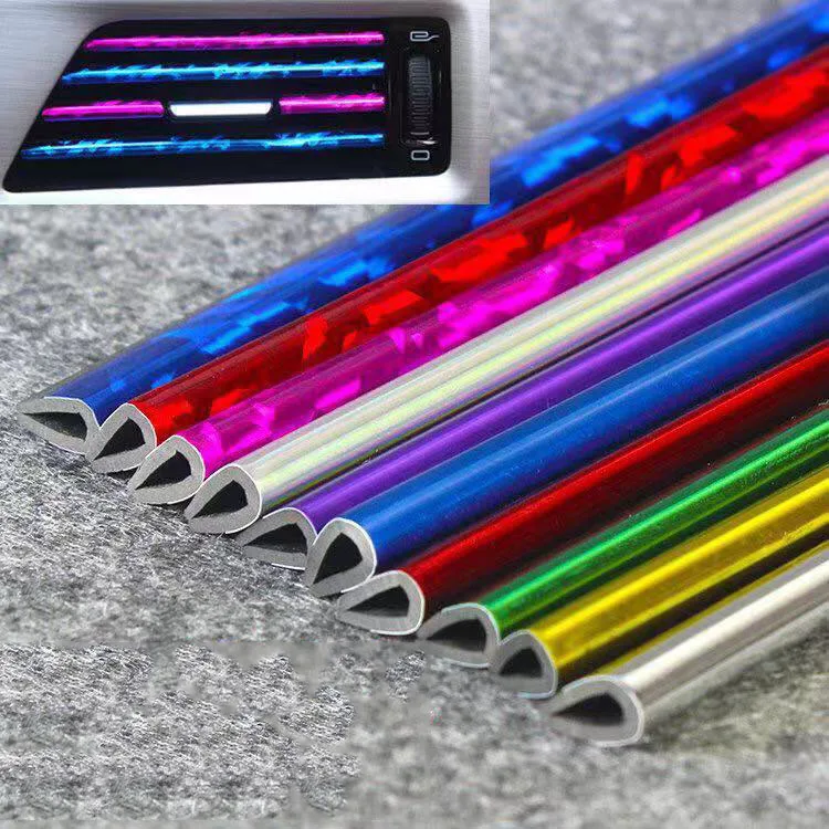 Декоративная лента для автомобильного выхода хромированная обшивка бампера