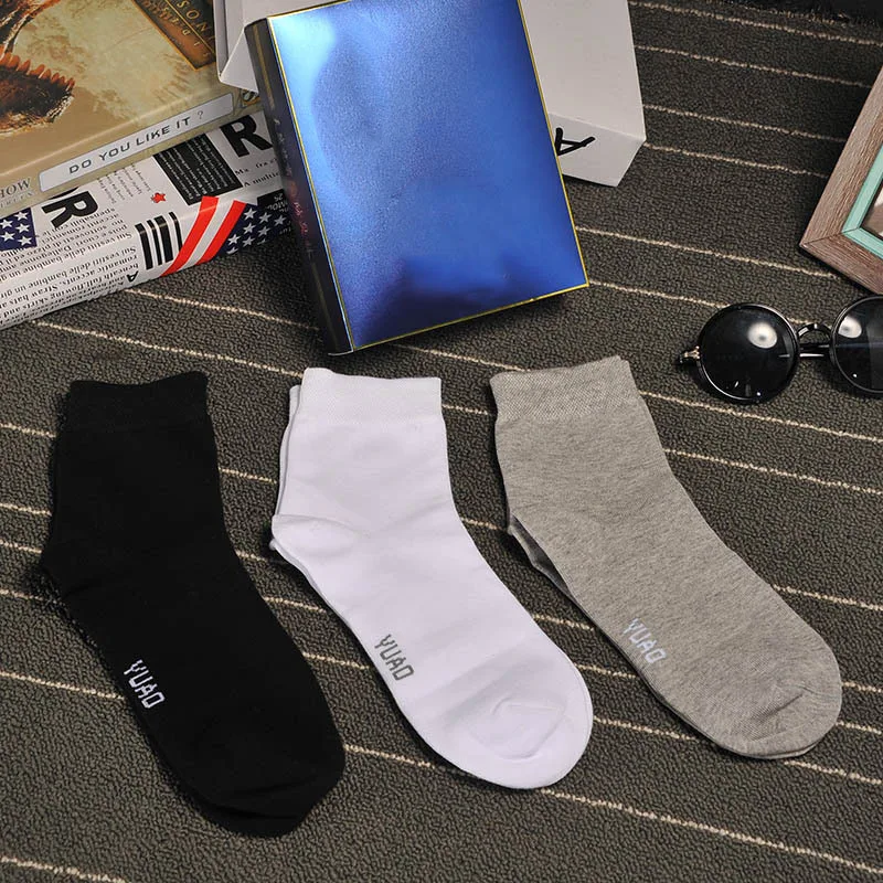 

6 Pairs/lot Men Socks Business socks Cotton Socks Men Autumn Winter Socks Pure color Hot Sale Breathable Shaping Casual socks
