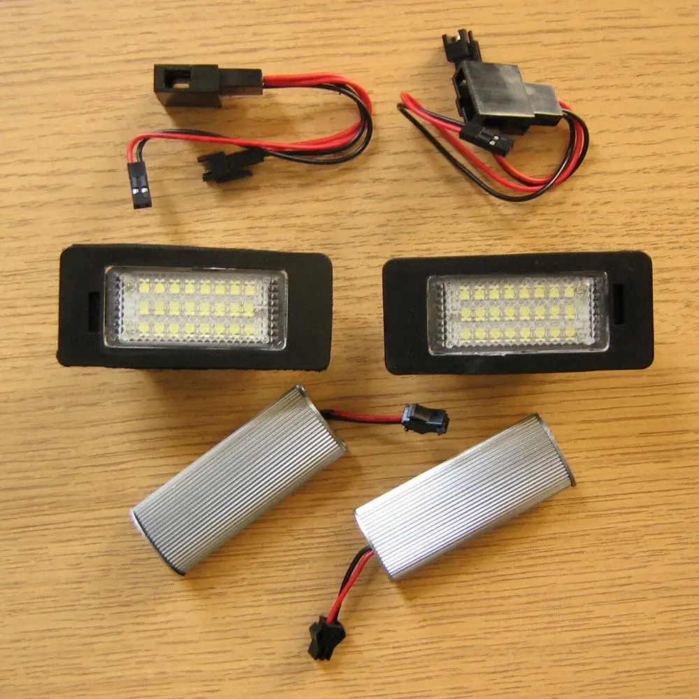 2PCS License Plate Light Led Number Holder Lamp No Error For BMW E39 E60 E60N E61 E90 E91 E90N E92 E93 E46 CSL E82 | Автомобили и