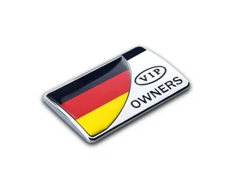 

3D Metal Germany Flag Car Emblem Badge Motorcycle Decals Sticker Fairing