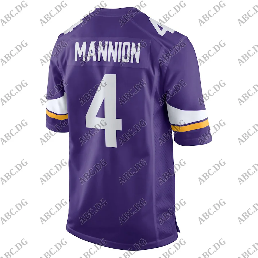 

Customized Stitch Men Women Kid Youth Minnesota Andrew Sendejo Pro Line Purple Player Jersey 4XL 5XL 6XL
