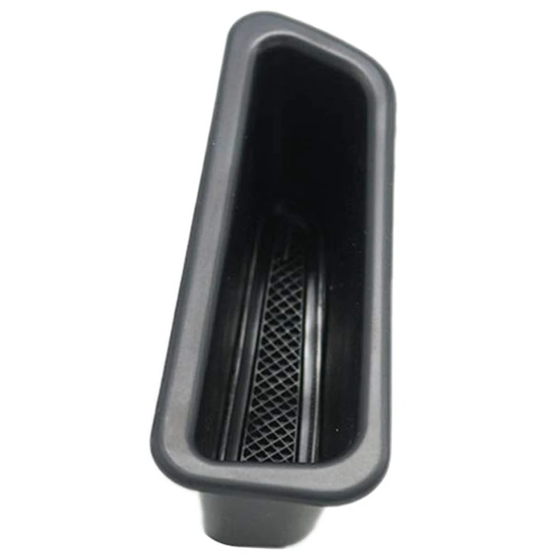 

2 Pcs Black Front Door Container Side Storage Box Handle Armrest Phone Container for Volvo S60 2009-2017 V60 2009-2017