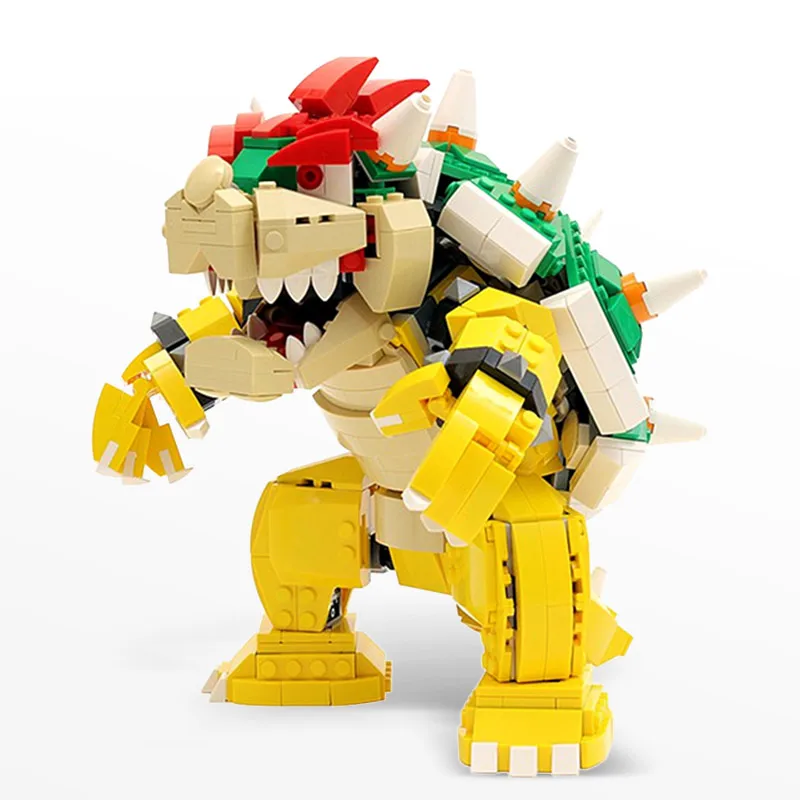 

MOC Classic Game Collection Figures Bowser Model Building Blocks Kids DIY Monstersd Bricks Assembly Toys for Children Xmas Gifts